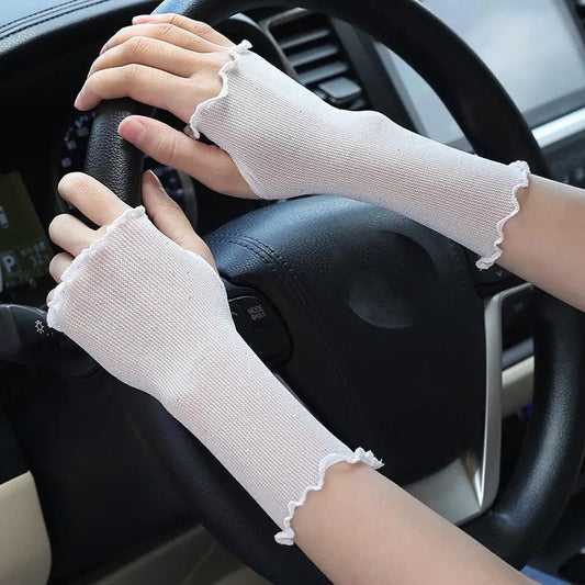 Mystic Mesh Anti-UV Cycling Gloves for Women