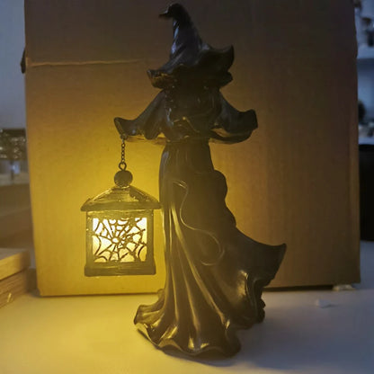 Ghost with Lantern Resin Faceless Ghost or Home Indoor/Outdoor