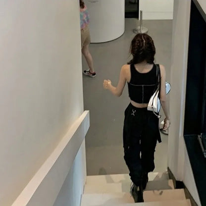 Jogging Cargo Pants Women Streetwear