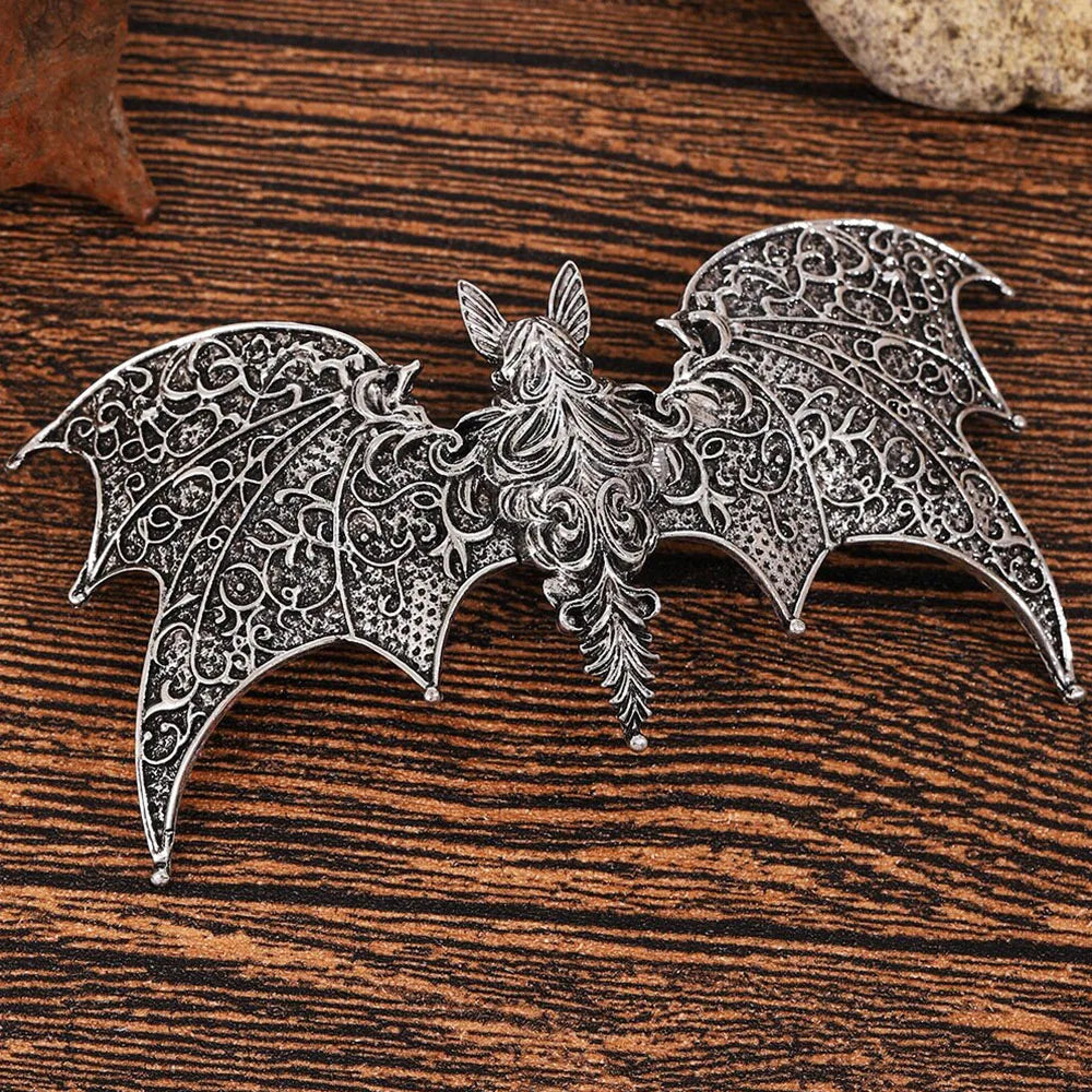 Gothic Bat Hair Clip