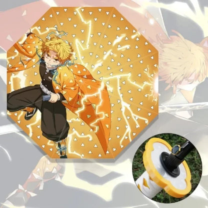 Katanamic Shield: Shinobu's Protective Umbrella