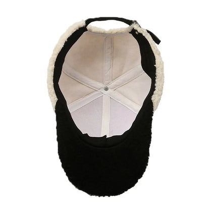 Baseball Cap For Women & men Warm Plush