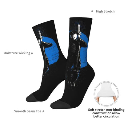 Edgy Vergil Kawaii Anti-Skid Winter Socks