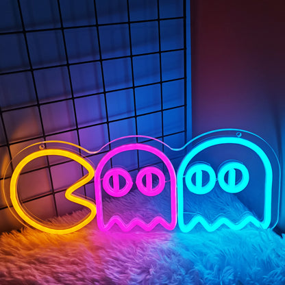 Game Neon Signs Ghost Neon Lights