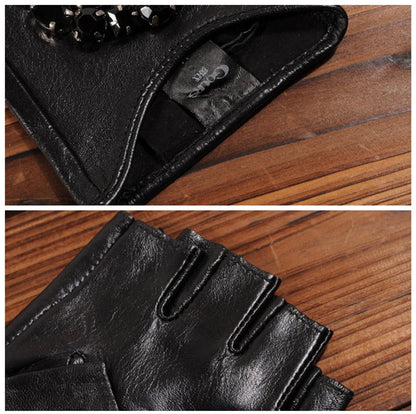 Gours Winter Genuine Leather Gloves