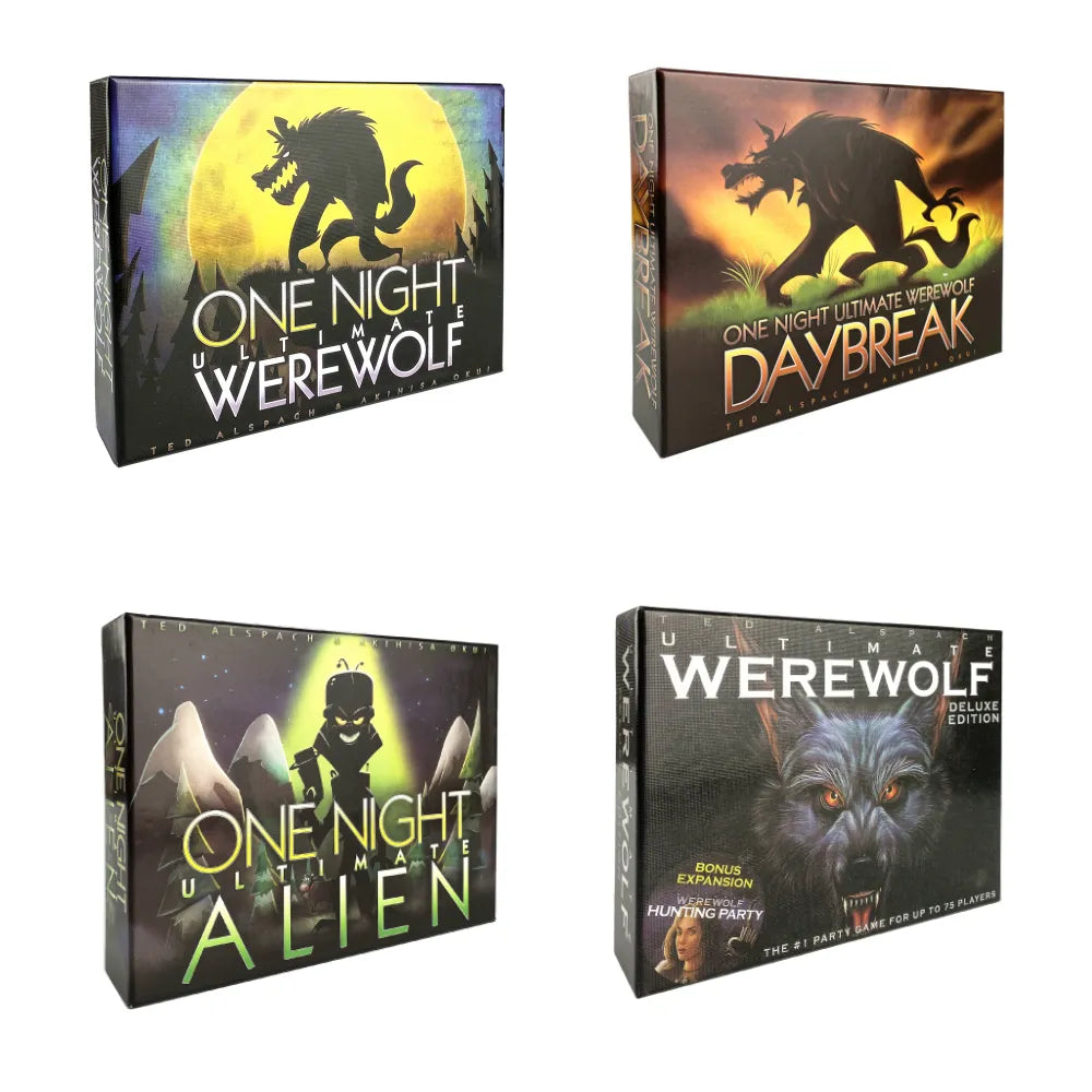 One Night Ultimate Werewolf Cards Collection Board Game