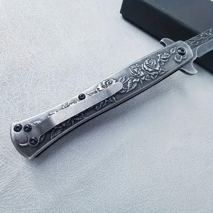 RoseCraft EDC Folding Knife - Versatile Companion