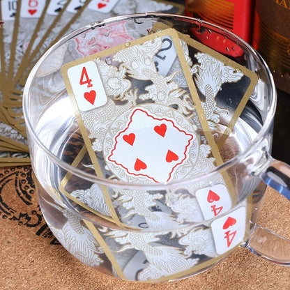 Gold Edge Poker Cards Collection Gift