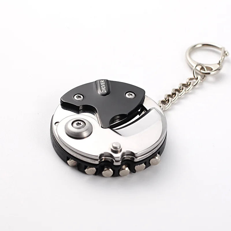 Pocket Multi-Tool Keychain for Outdoors & EDC