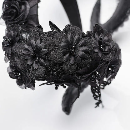 Gothic Enchanted Demon Horn Headpiece