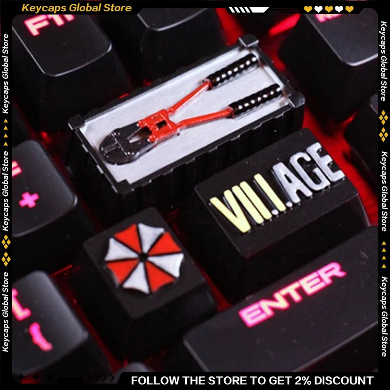 Resident Evil 8 Artisan Resin Keycap