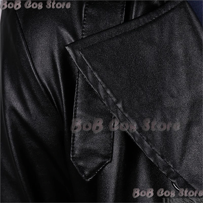 Leon Kennedy Cosplay Costume — Brown Leather Jacket & Tactical Set
