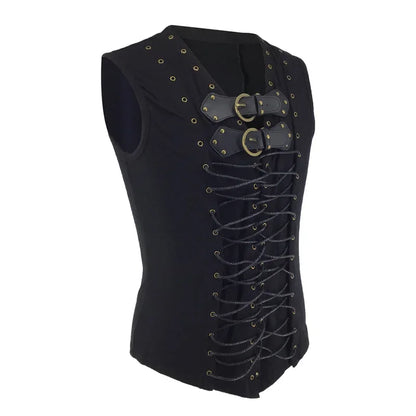 Men's Medieval Renaissance Vest Pirate
