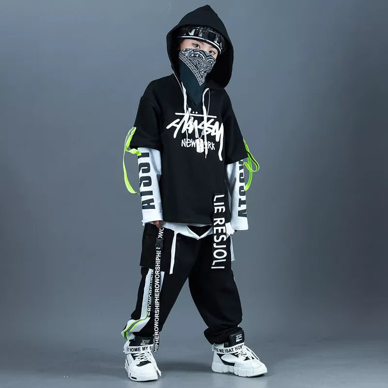 Kid Sport Sets Hoodie Pant Boys Girls Streetwear Fashion