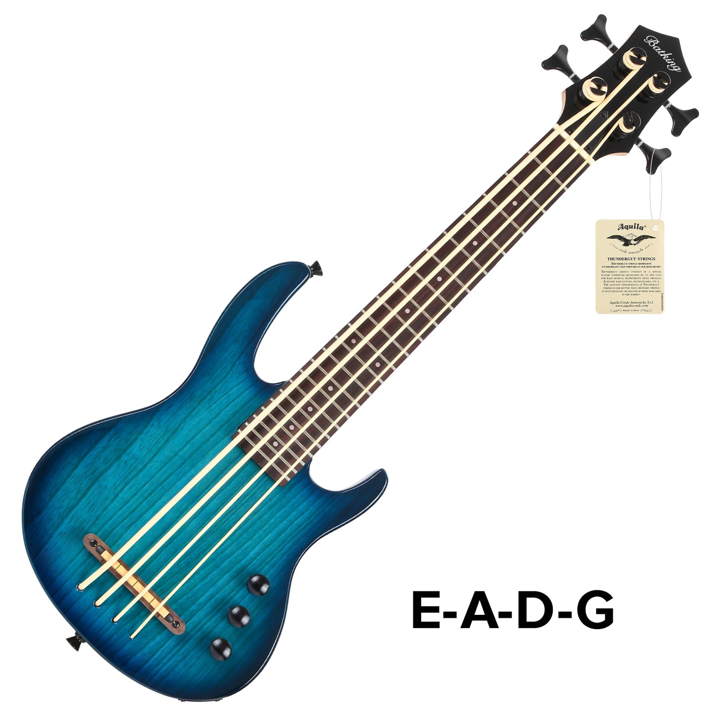 Batking Uku bass Fretted 4 String Electric
