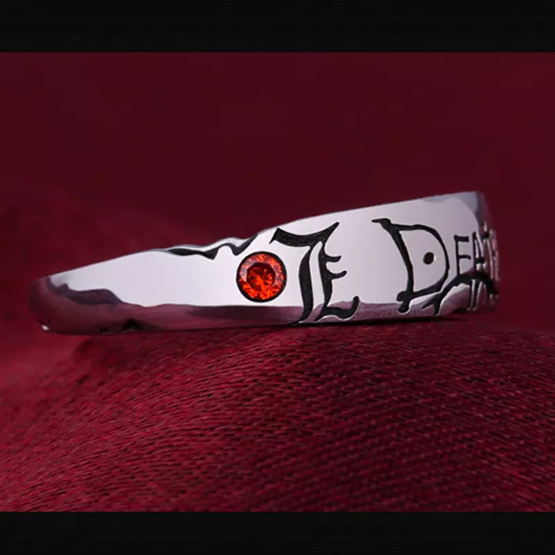 Anime Death Note Yagami Light Alloy Rings