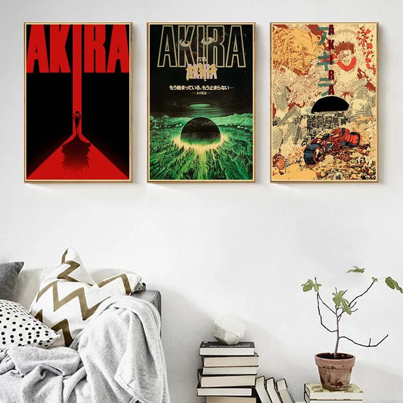 Classic Anime Movie Akira Posters