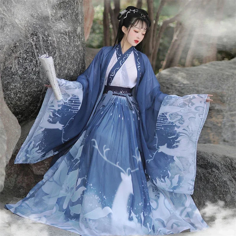 Traditional Tang Suit Princess Dress