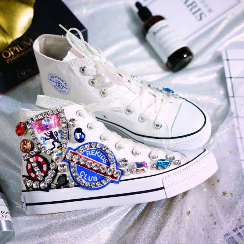 Woman Canvas Shoes Flat Platform