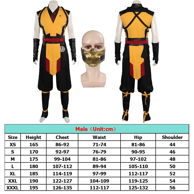 Sub-Zero Cosplay Costume — Mortal Kombat