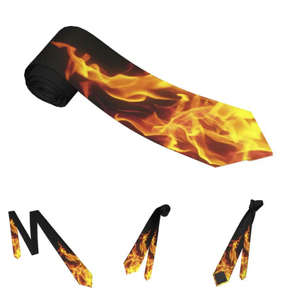 Bright Fire Necktie Men