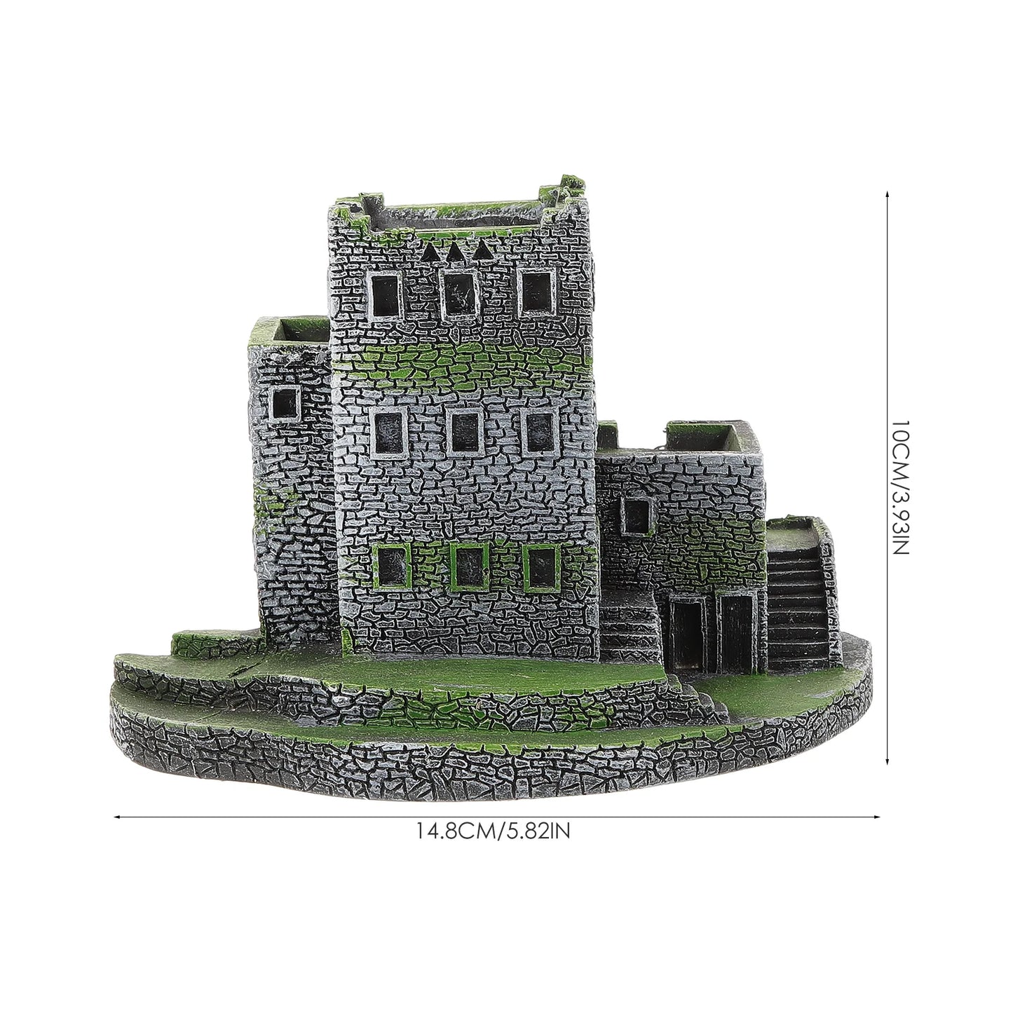 Fish Tank Landscaping Castle Decorative