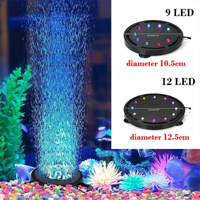 Oxygen Bubble Light for Fish Tank Accessories Decoration