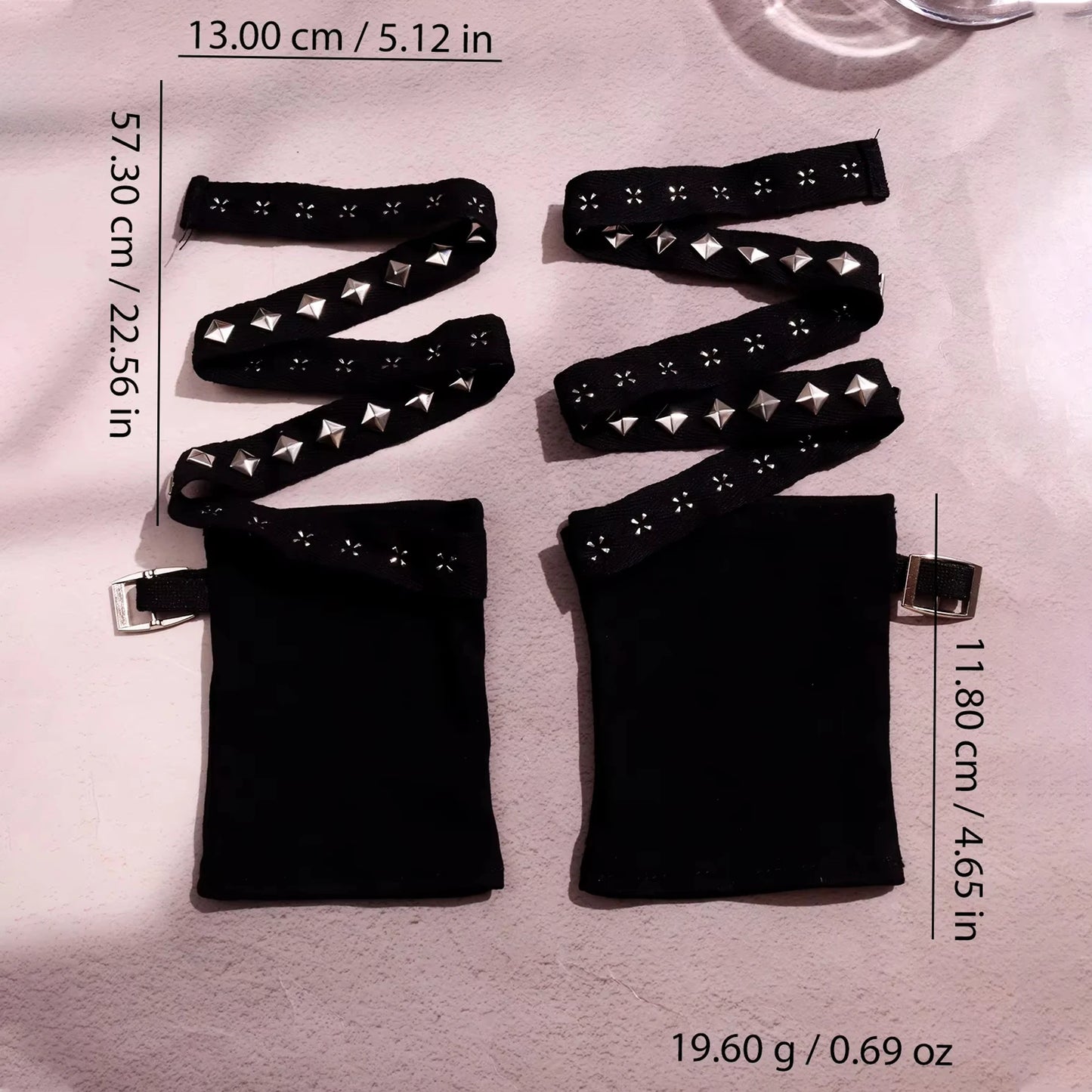 Y2K Punk Fingerless Gloves