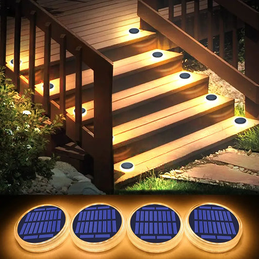 Led Solar Deck Lights Outdoor