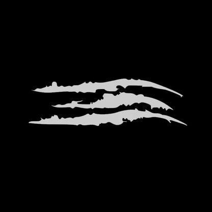Monster Claw Reflective Decal for Moto & Car