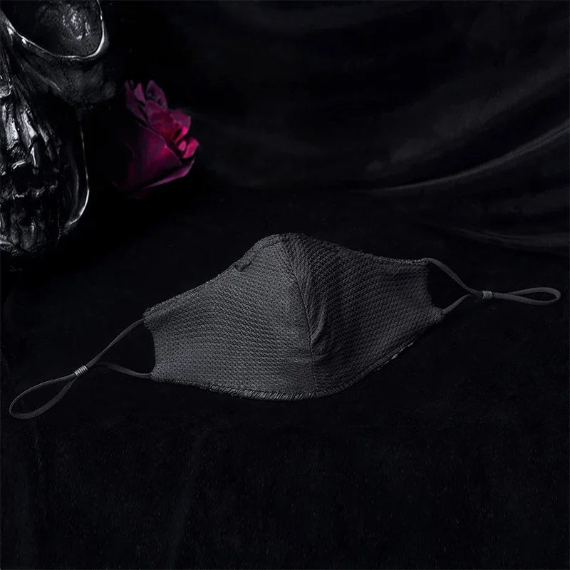 Gothic Royal Embellished Mesh Mask