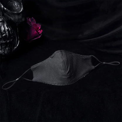 Gothic Royal Embellished Mesh Mask