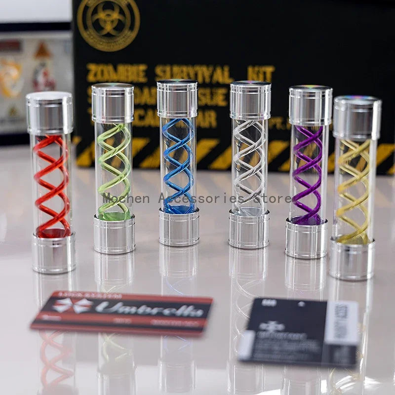 Resident Evil T-Virus Sample Bottle — Biohazard Desk Ornament