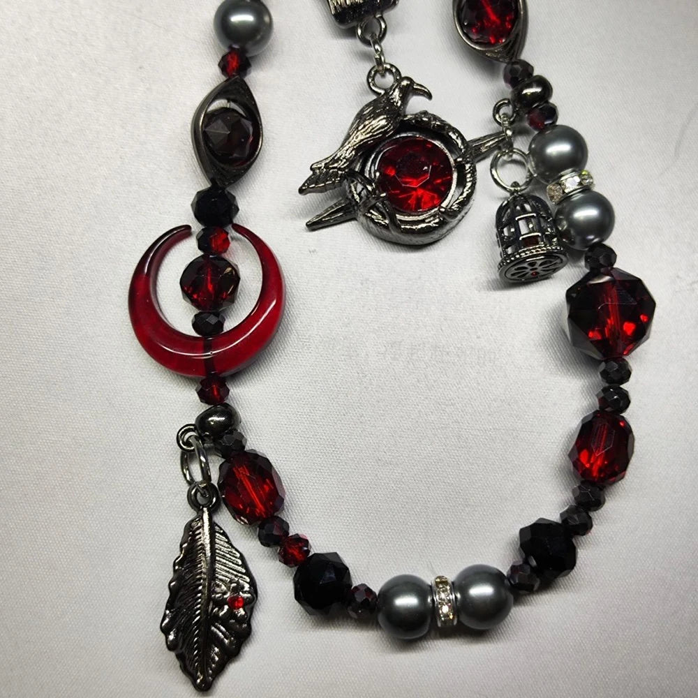 Celestial Love Keychain: Moonlit Anime Pendant