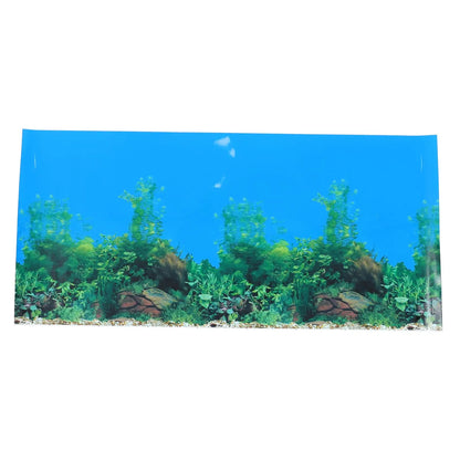 Aquarium Background Sticker, Underwater Cave Stone