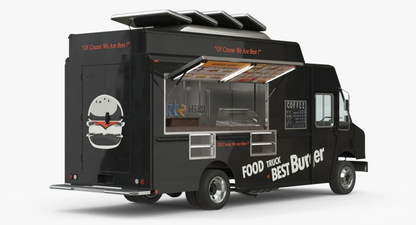 Customized Food Truck Cart Fast Food