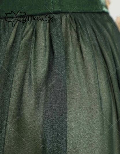 Meowcos Enchanted Green Elf Dress