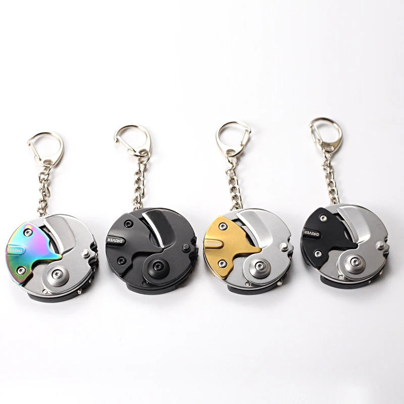 Pocket Multi-Tool Keychain for Outdoors & EDC
