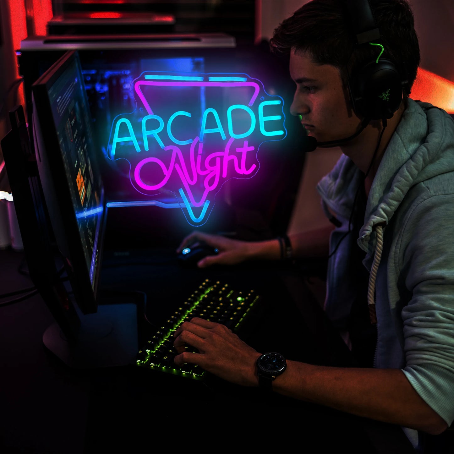 Arcade Night Custom Neon Sign Led Lights