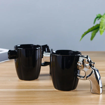 Creative Gun Modeling Ceramic Coffee Mug