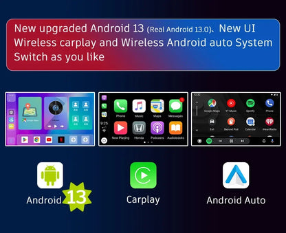 Smart Ai Box: Android 13 Wireless CarPlay Adapter