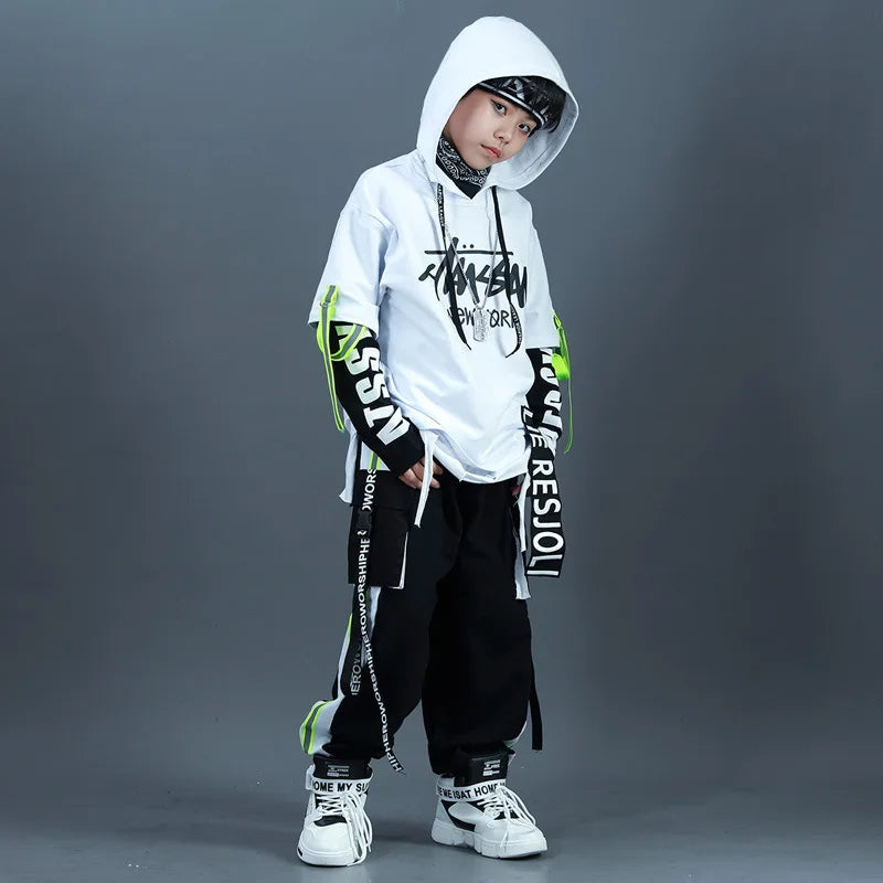 Kid Sport Sets Hoodie Pant Boys Girls Streetwear Fashion