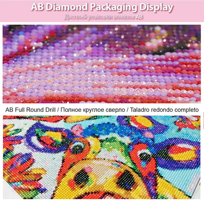 Crow Diamond Painting Art Kit 5D