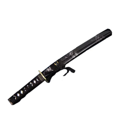 Rosewood Wakizashi Cosplay Knife - 53cm Toy Blade