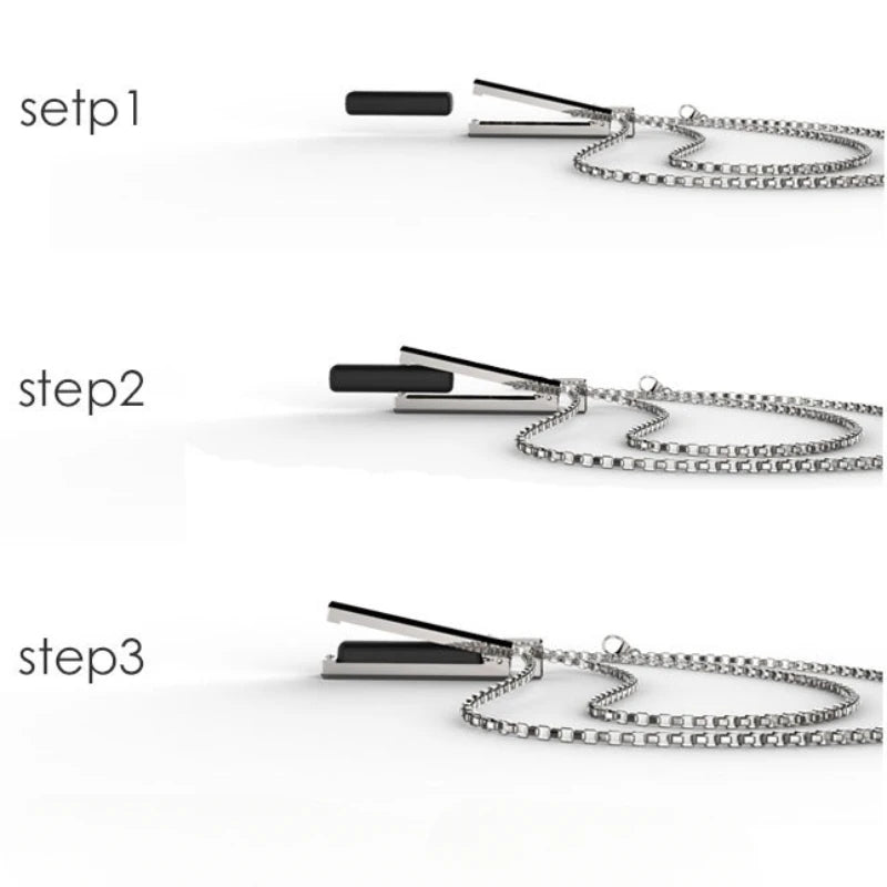 Lunar Charm Magnetic Pendant Necklace for Fitbit Flex2