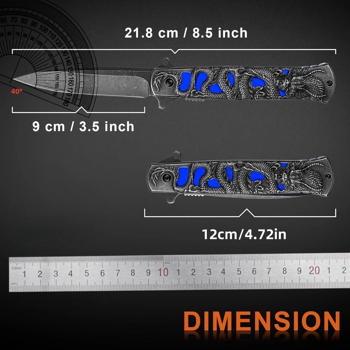Pocket Companion: EDC Folding Knife for Adventures