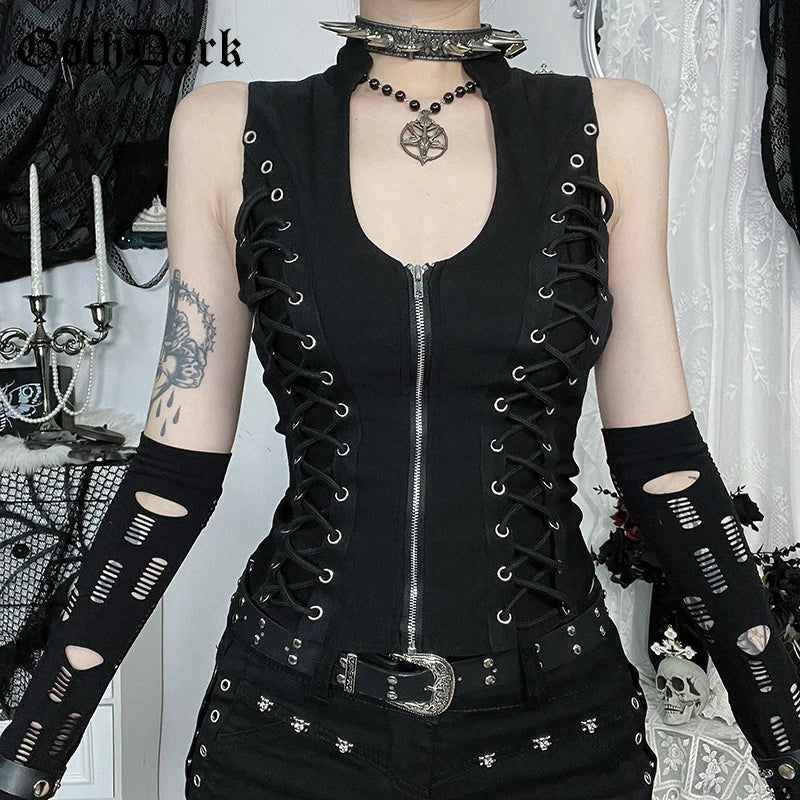 Gothic Bandage Tank Top