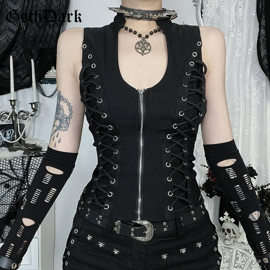 Gothic Bandage Tank Top