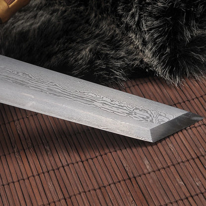 Artisan Rosewood Tanto - Handmade Folding Steel Blade