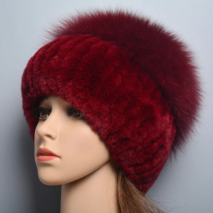 Russia Lady Winter Real Fur Hat